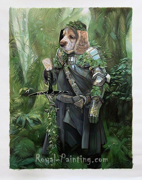 Customized Oil Painting For Pet